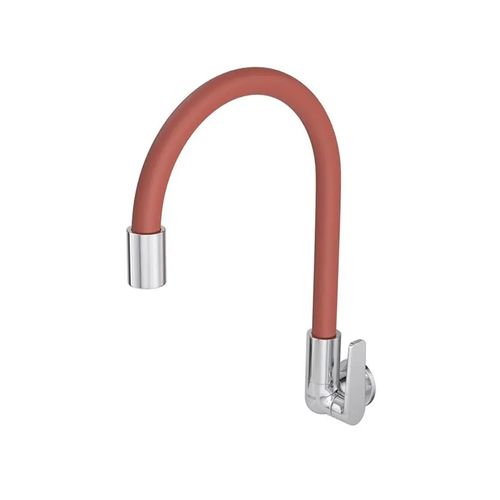 Torneira de Parede para Cozinha Deca Motion Bica Flexível Terracota e Cromada - Deca