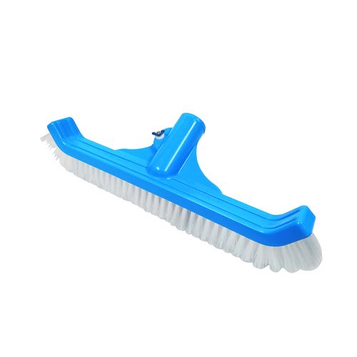 Escova Curva para Piscina com Cerdas de Nylon 44cm - Sodramar