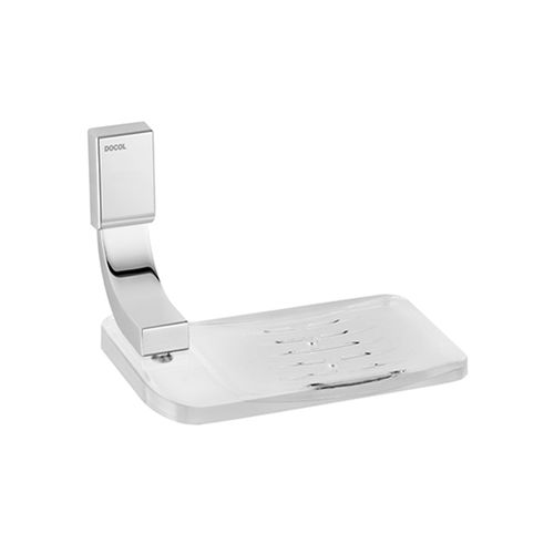 Saboneteira de Parede Top Acrílica Cromada - Docol