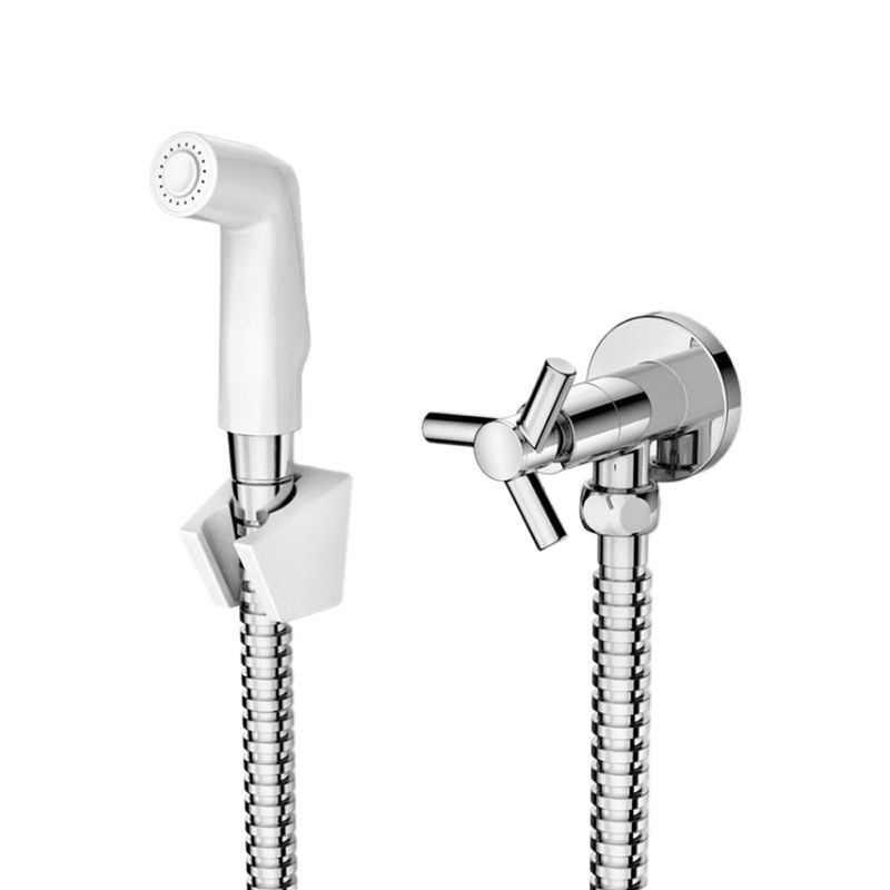 ducha-higienica-sem-derivacao-one-cromada-branca-celite-1.0 ducha-higienica-sem-derivacao-one-cromada-branca-celite-1.0