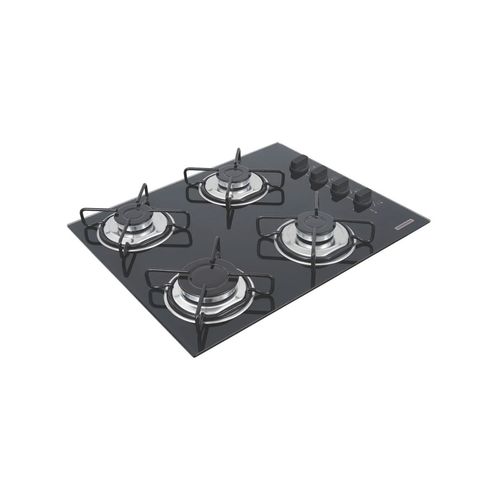 Cooktop a Gás em Vidro Temperado 4 Bocas e Acendimento Automático - Tramontina