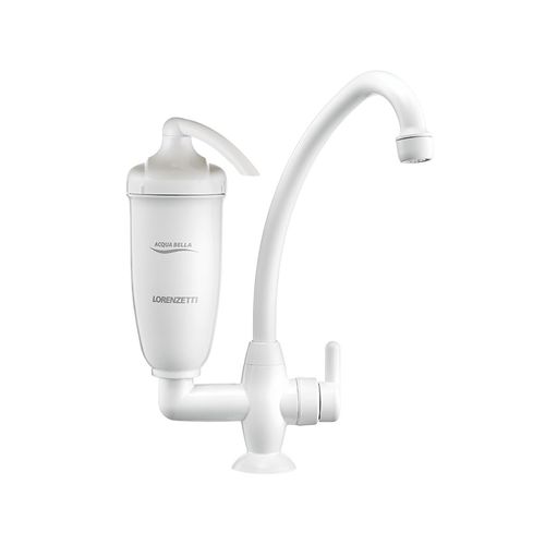 Torneira de Mesa Acqua Bella com Purificador Branca - Lorenzetti
