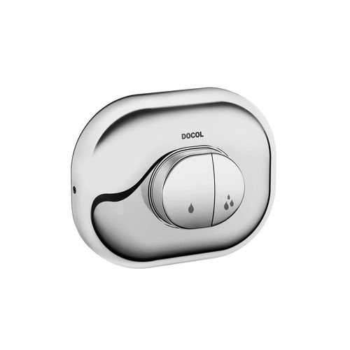 Acabamento para Válvula de Descarga Antivandalismo Salvágua Cromado - Docol