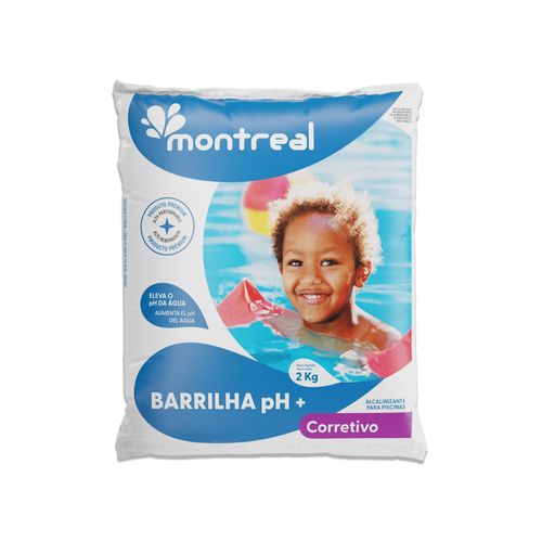 Barrilha Elevadora de pH+ para Piscina 2kg - Montreal