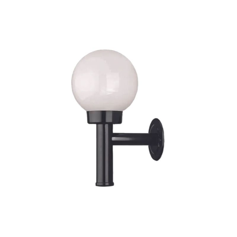 arandela-preta-em-aco-com-difusor-em-polietileno-branco-e27-ideal-1.0 arandela-preta-em-aco-com-difusor-em-polietileno-branco-e27-ideal-1.0