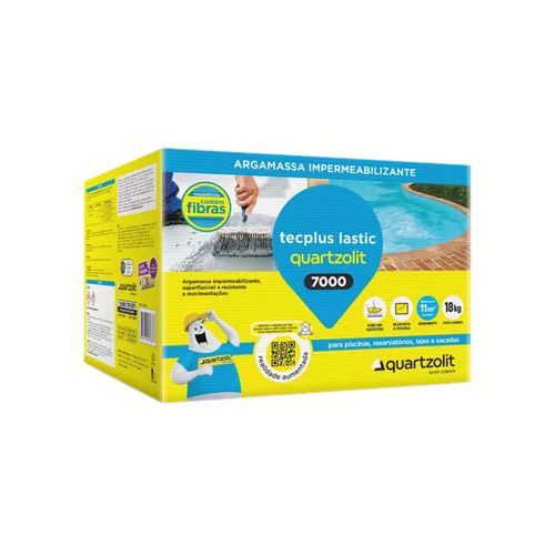 Impermeabilizante Tecplus Lastic 7000 Cinza 18kg - Quartzolit