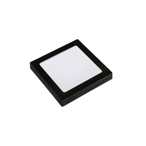 Plafon Led Quad Preto 24W 6500K 30cm 1680LM Biv Sobrepor Luz Branca - Avant