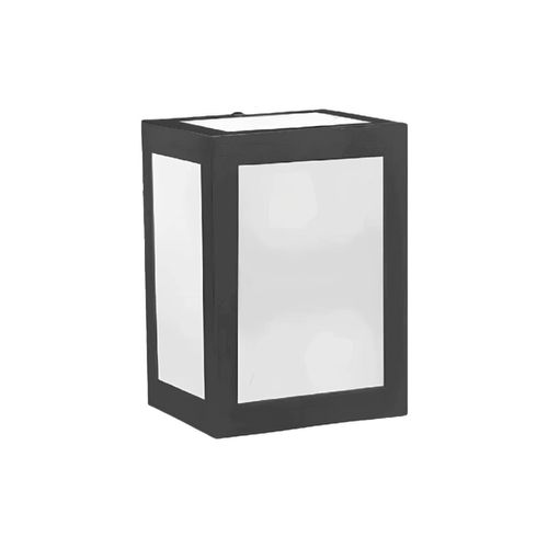 Arandela de Alumínio Retangular 289 Preta - Ideal