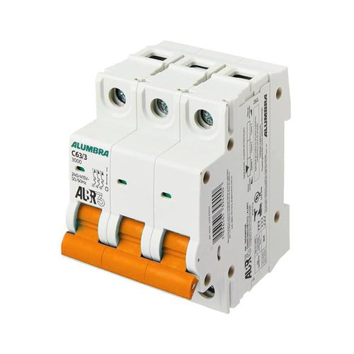 Disjuntor Tripolar DIN 63A - Alumbra