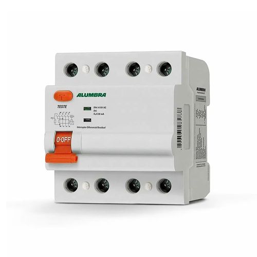 Interruptor Diferencial DIN 3P 63A 300mA 240V/415V - Alumbra