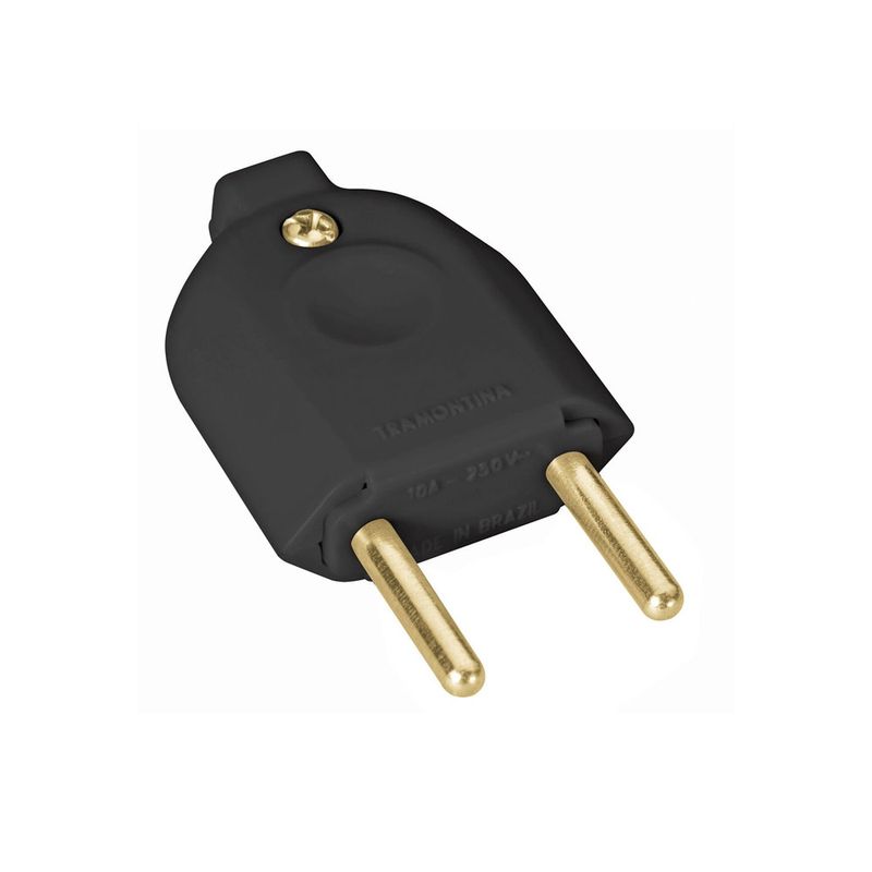 plugue-macho-10a-250v-preto-tramontina-1.0 plugue-macho-10a-250v-preto-tramontina-1.0