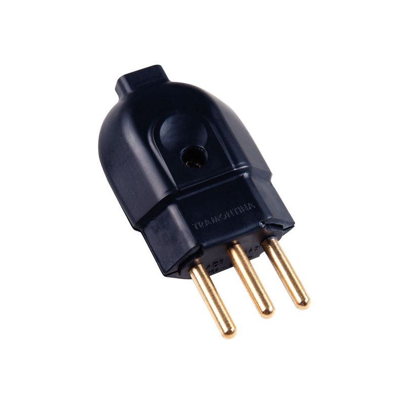plugue-macho-10a-250v-preto-tramontina-1.0 plugue-macho-10a-250v-preto-tramontina-1.0