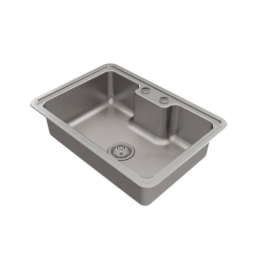 Cuba Inox 68x48x20cm Massima Escovada com Válvula de 4.1/2´ - Docol