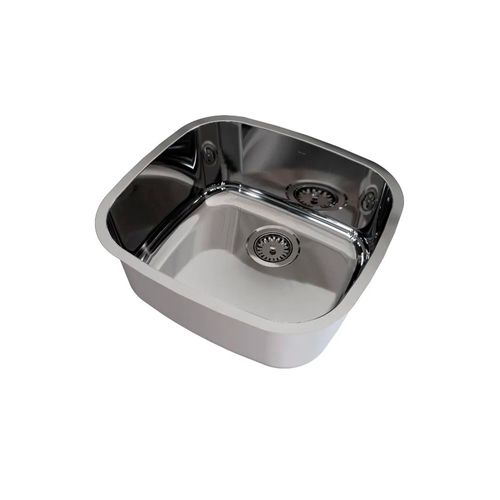 Cuba Inox 46x42x22cm Invicta Polida com Válvula 4.1/2´ para Cozinhas - Docol