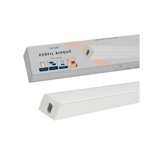 Perfil Sobrepor Risqué 2m Branco Fosco LED - Avant