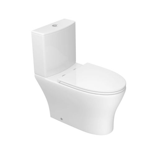 Kit Vaso Sanitário com Caixa Acoplada Deca Nova Level Total Clean Assento e Acessórios de Instalação Branco