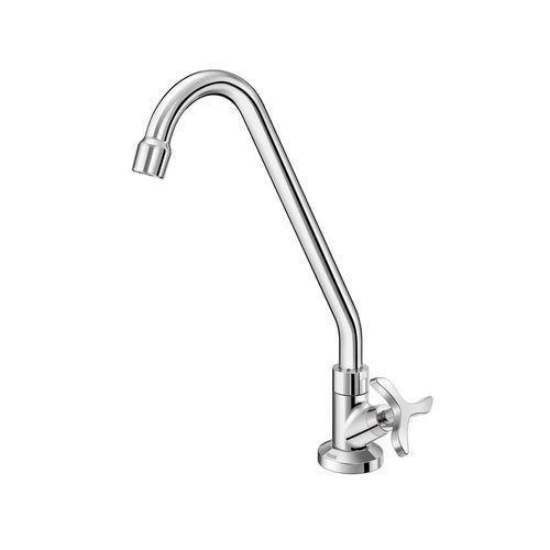 Torneira de Mesa para Cozinha Docol Bica Giratória 360° Arejador 1/4 Volta Cromada