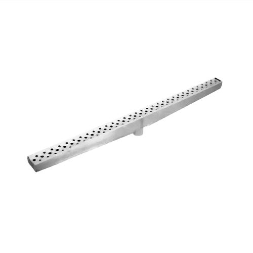 Ralo Sekabox Sekapiso 46mm x 1,5m  Saída Central Vertical Alumínio