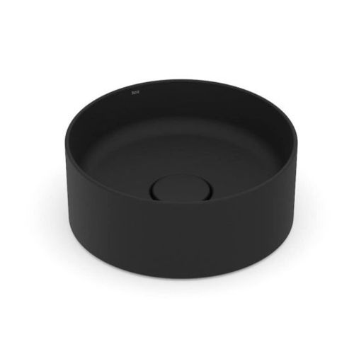 Cuba de Apoio Roca Terra T1 Redonda 30cm Matte Black