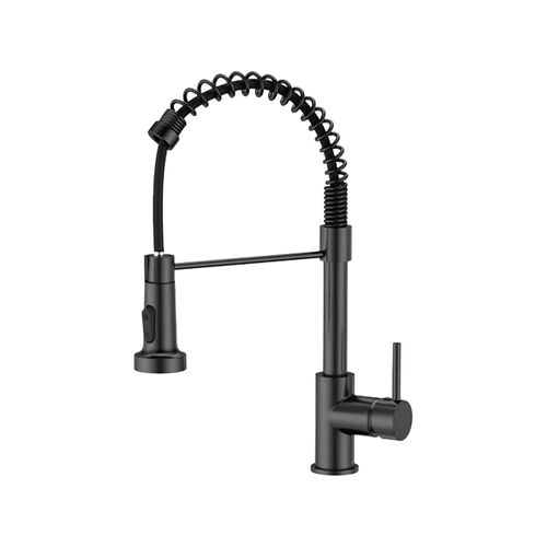 Torneira Monocomando para Cozinha Gourmet Classi Mola 2 Funções Black - Maxforte