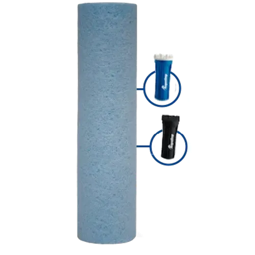 Refil Filtro Ponto de Entrada FPE-01R Acqualimp Azul/Preto