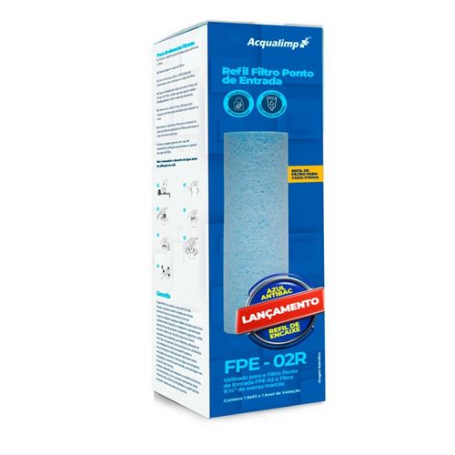 Refil para Filtro Ponto de Entrada FPE-01R Acqualimp